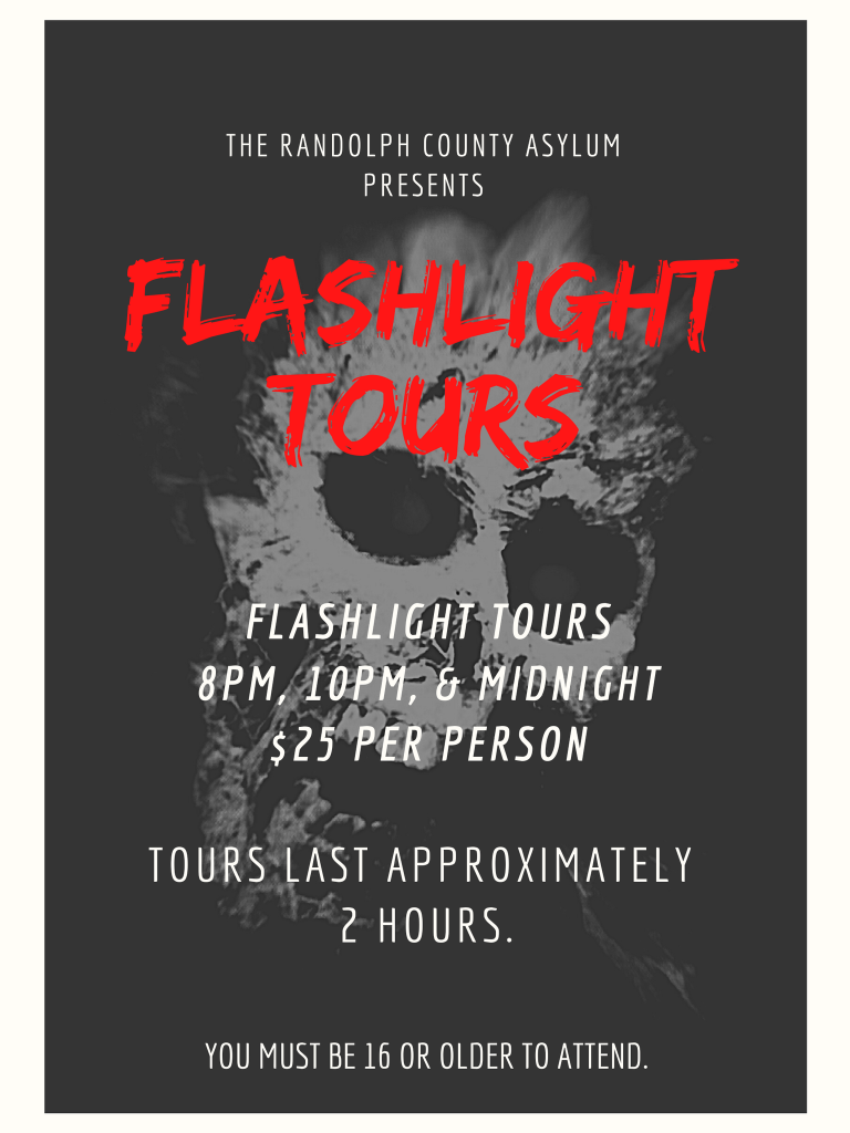 flashlight tours poster